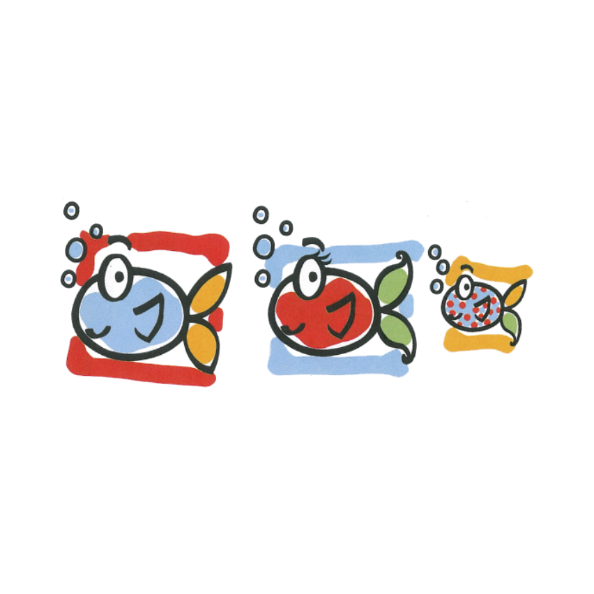 FAMILIA 3 PEIXES 24X10CM